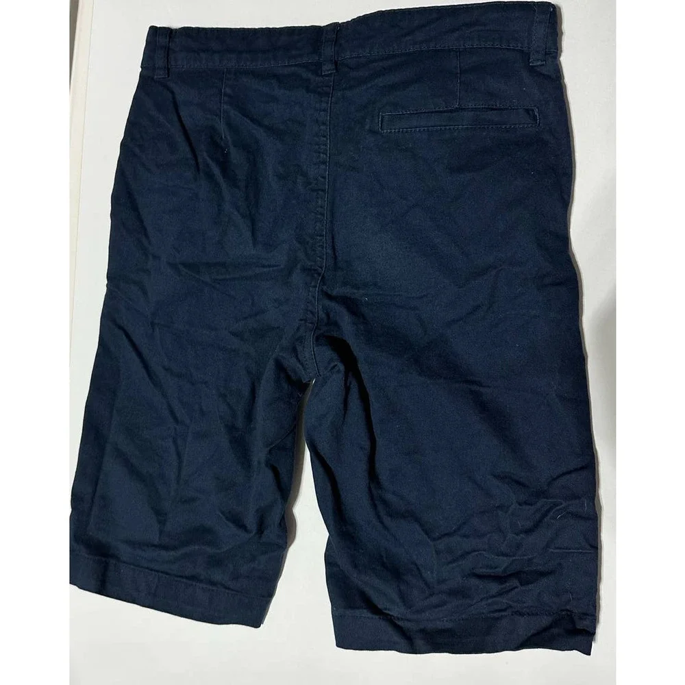 Old Navy Boys Navy Shorts Built in Flex size 14‎ Slim - 2 PAIR